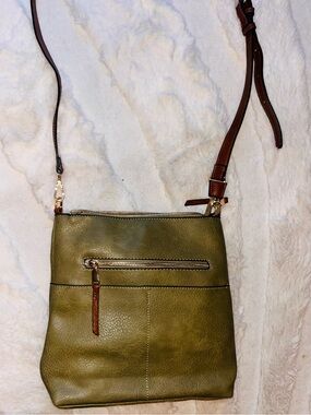 Olive Green Crossbody Bag